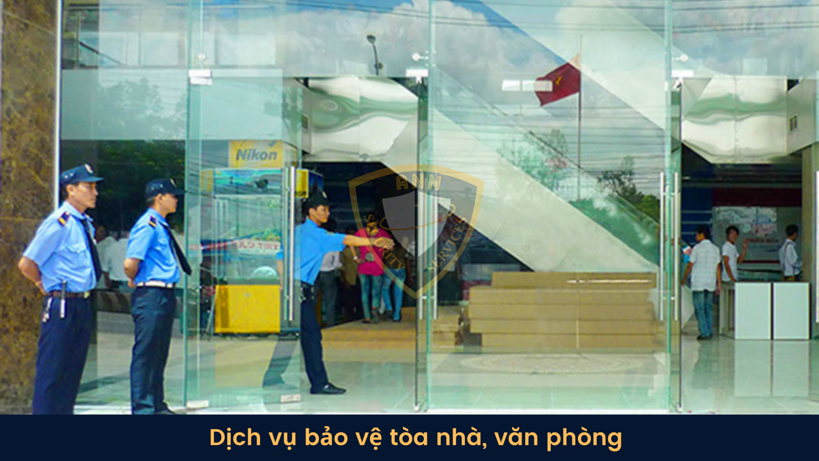 Dịch vụ bảo vệ tòa nhà, văn phòng