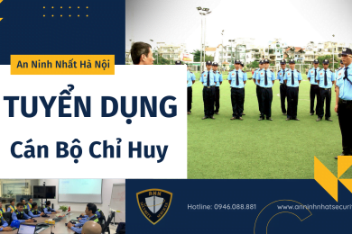 Tuyển Dụng Cán Bộ Chỉ Huy