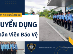 Tuyển Dụng Nhân Viên Bảo Vệ