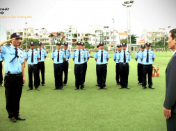 Công tác huấn luyện nhân viên bảo vệ