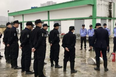 Bảo vệ khu công nghiệp Quế võ