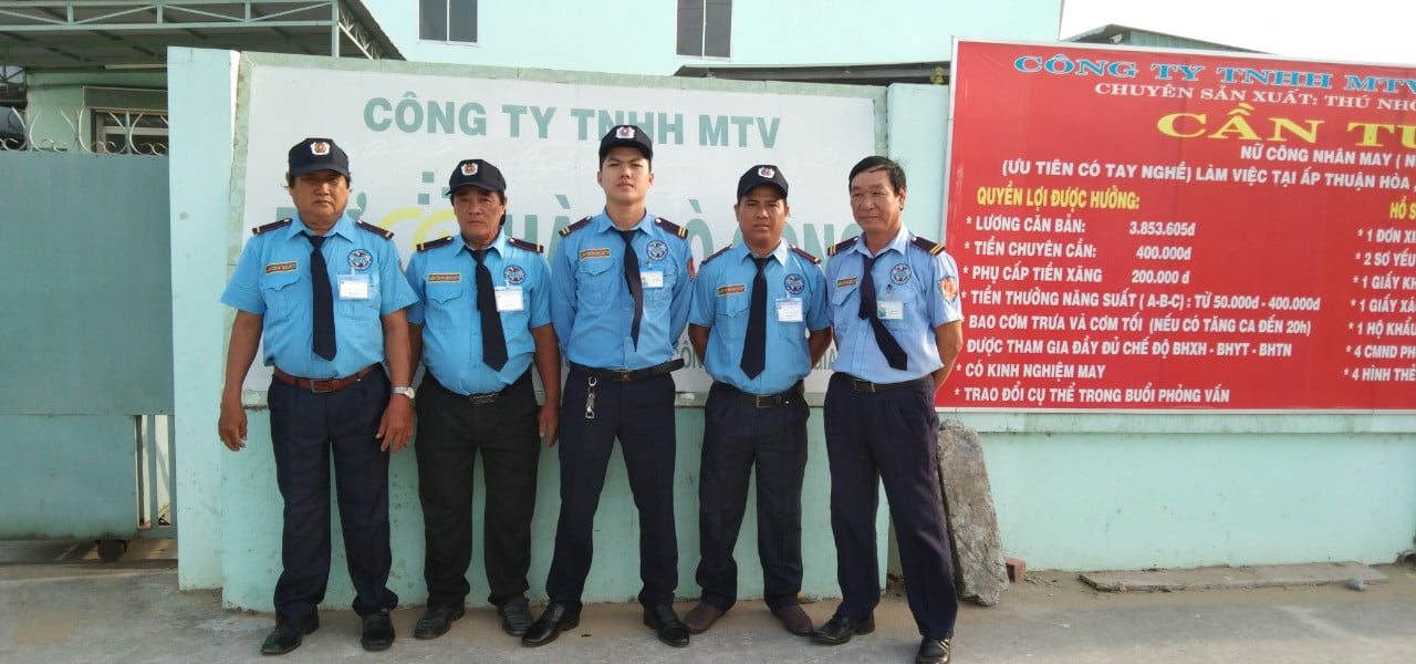 Công ty bảo vệ tại Thái Bình