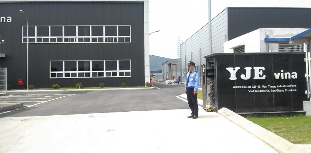 Dịch Vụ Bảo Vệ Nhà Máy