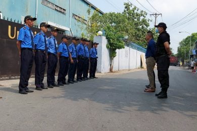 Công ty bảo vệ nhà máy