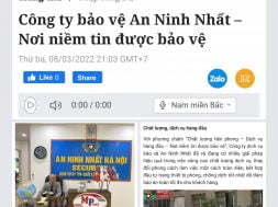 Công ty bảo vệ An Ninh Nhất