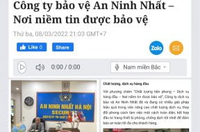 Công ty bảo vệ An Ninh Nhất