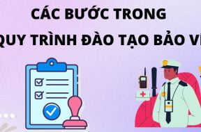 Công ty bảo vệ An Ninh Nhất Security – Các bước trong quy trình đào tạo bảo vệ chuyên nghiệp