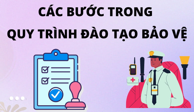 Quy trình đào tạo bảo vệ chuyên nghiệp