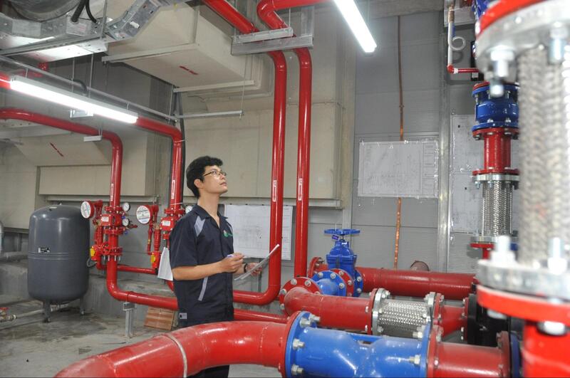 Quy trình xử lý khi có tín hiệu báo cháy