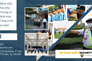 Các loại hình dịch vụ Bảo vệ ở Việt Nam phổ biến nhất