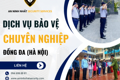 Thuê bảo vệ chuyên nghiệp tại quận Đống Đa