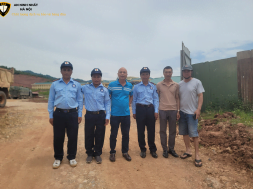 Triển khai dịch vụ bảo vệ công trường thi công Bộ Tư Lệnh Bộ Đội Biên Phòng tại Mộc Châu, Sơn La