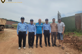 Triển khai dịch vụ bảo vệ công trường thi công Bộ Tư Lệnh Bộ Đội Biên Phòng tại Mộc Châu, Sơn La