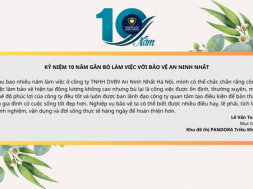 Lê Văn Toán – Nhân viên bảo vệ chia sẻ cảm nghĩ sau 10 năm gắn bó làm việc với An Ninh Nhất Hà Nội