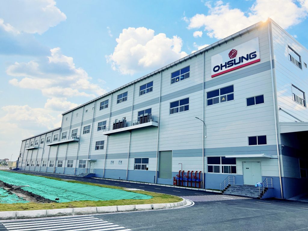 Nhà máy Ohsung Vina tại tỉnh Thái Bình