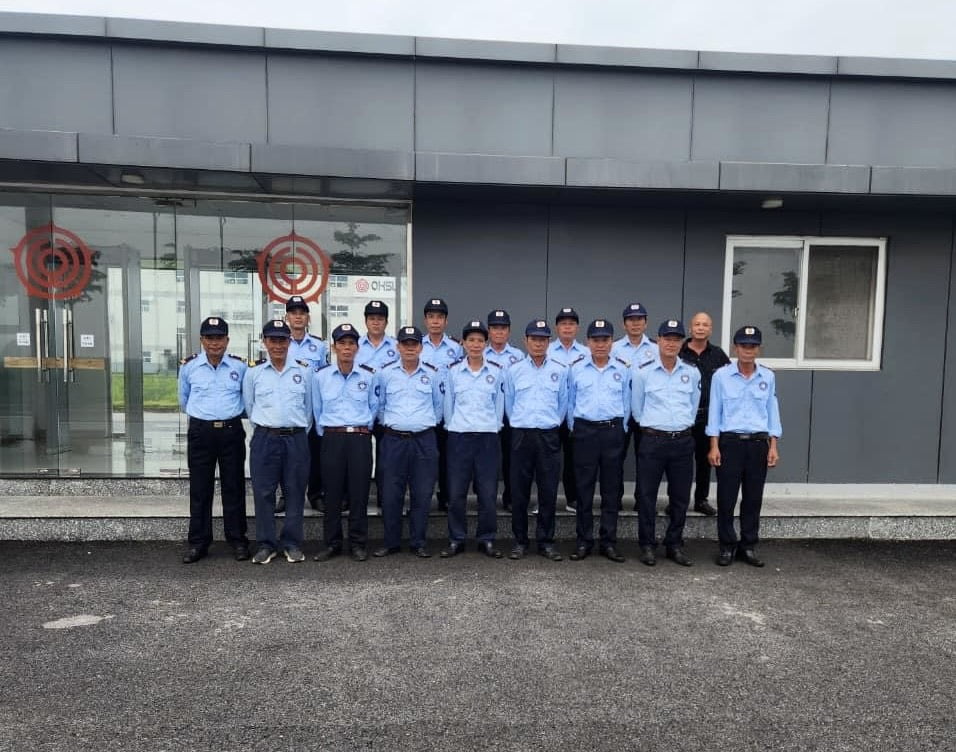 Bảo vệ An Ninh Nhất riển khai đảm bảo an ninh cho nhà máy Ohsung Vina tại tỉnh Thái Bình