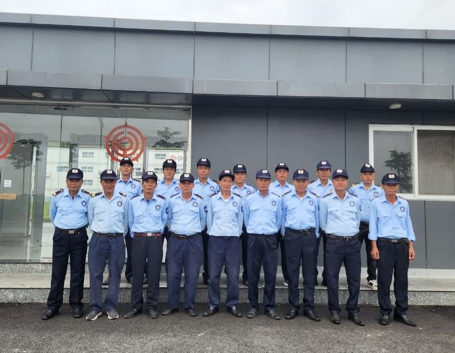 Bảo vệ nhà máy Ohsung Vina tại tỉnh Thái Bình