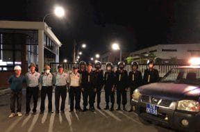 Công ty Bảo Vệ An Ninh Nhất Phối Hợp với Lực Lượng Công An đảm bảo an ninh Khu Công Nghiệp