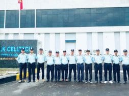 Bảo vệ chuyên nghiệp tại Nhà máy LK CELLTECH VINA