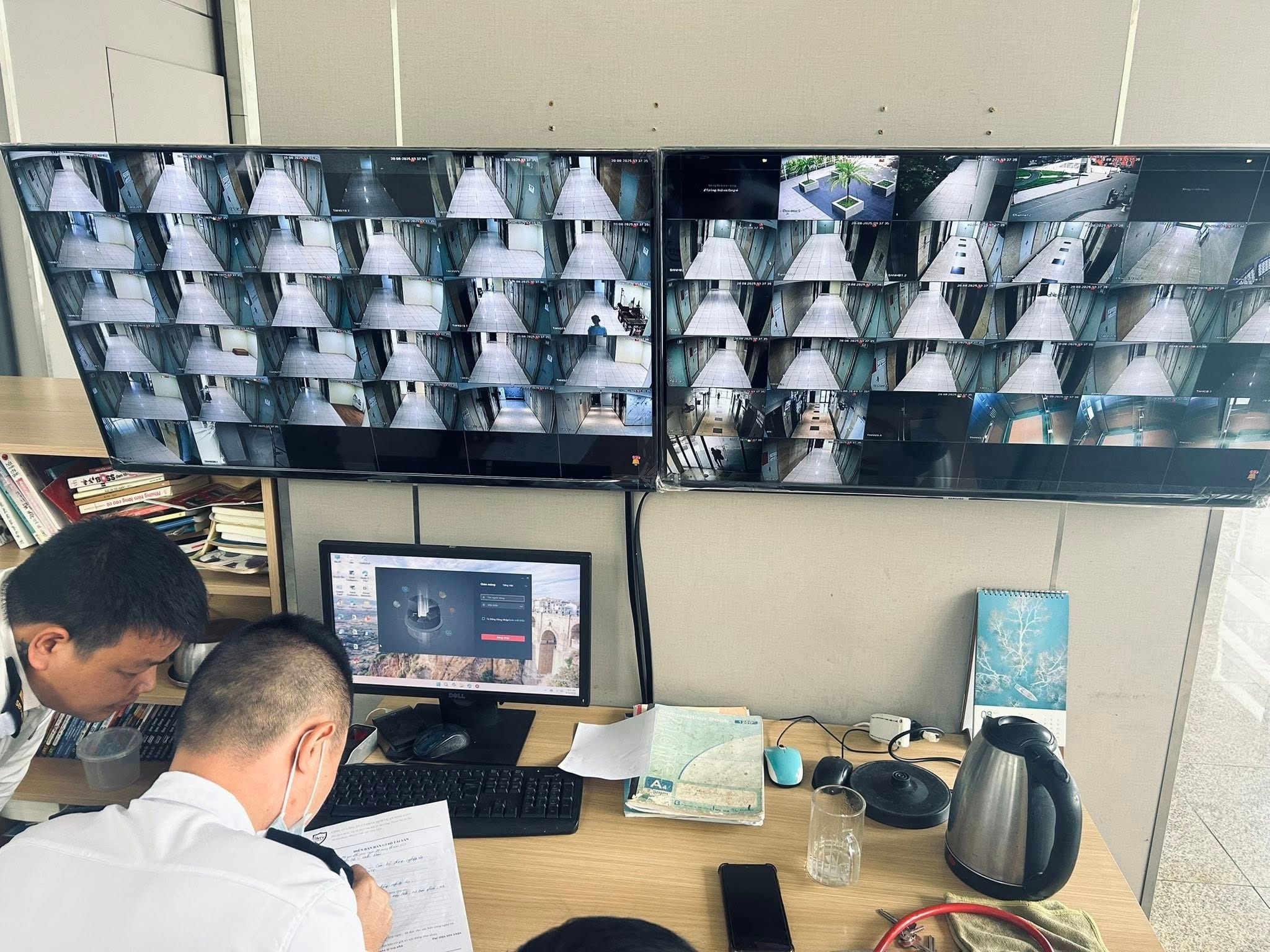 Giám sát 24/7 bằng hệ thống camera hiện đại