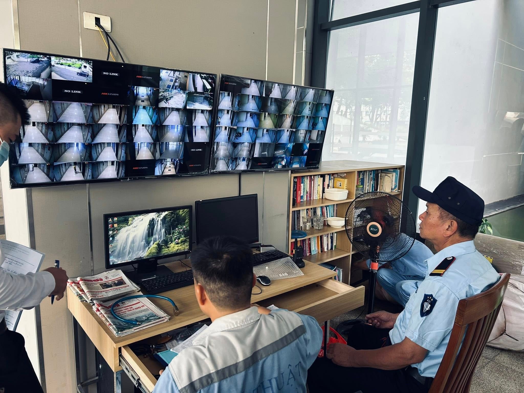 An Ninh Nhất Nhận Bàn Giao Hệ Thống Camera
