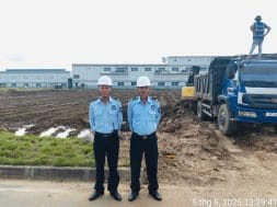 An Ninh Nhất triển khai bảo vệ công trường Nhà máy Ohsung Vina – Giai đoạn 2 tại Thái Bình
