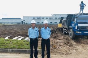 An Ninh Nhất triển khai bảo vệ công trường Nhà máy Ohsung Vina – Giai đoạn 2 tại Thái Bình