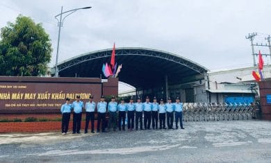 An Ninh Nhất Đồng Hành Đảm Bảo An Ninh Cho Tập Đoàn Đại Dương Thái Thụy
