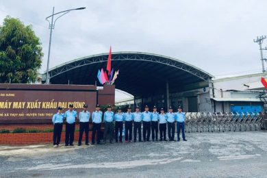 An Ninh Nhất Đồng Hành Đảm Bảo An Ninh Cho Tập Đoàn Đại Dương Thái Thụy