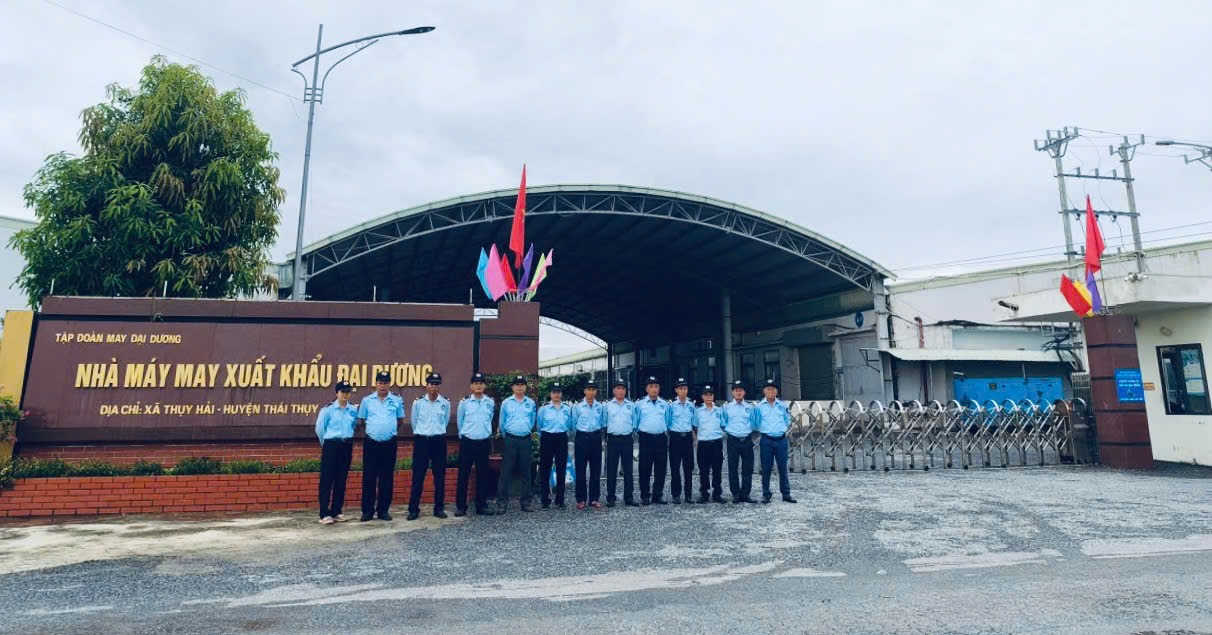 An Ninh Nhất Vinh Dự Trở Thành Đối Tác Cung Cấp Dịch Vụ Bảo Vệ Cho Tập Đoàn Đại Dương Thái Thụy